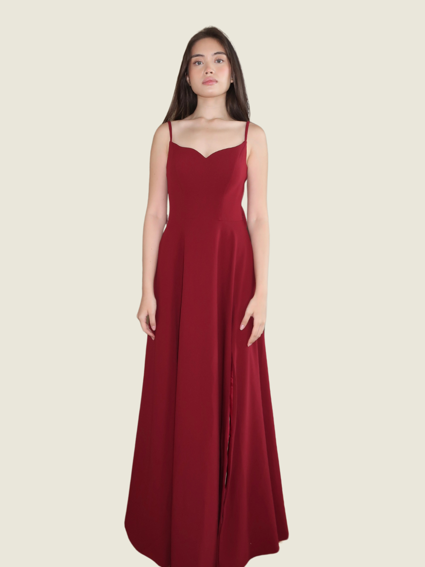 bianca red dress Bianca Red Dress by Delfi Collective