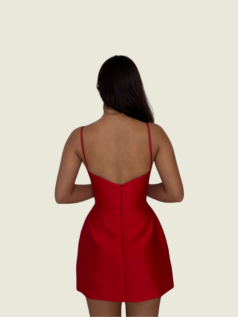 Atelier Carlene The Backless Teacup Dress