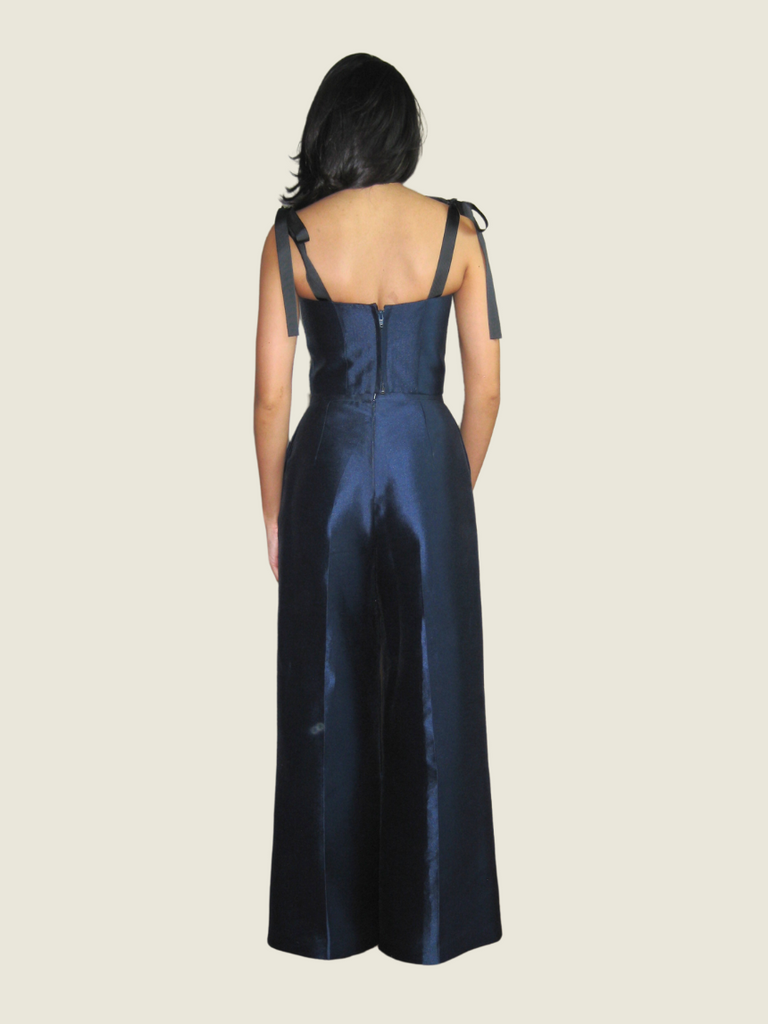 Dani Osmena Saphire Bustier and Pants Set