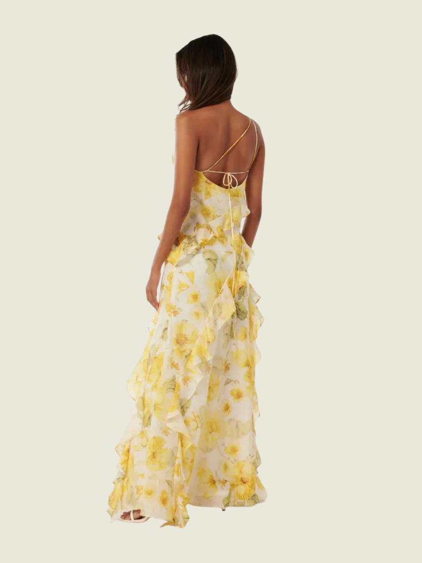 Ever New Belle Petite One Shoulder Gown