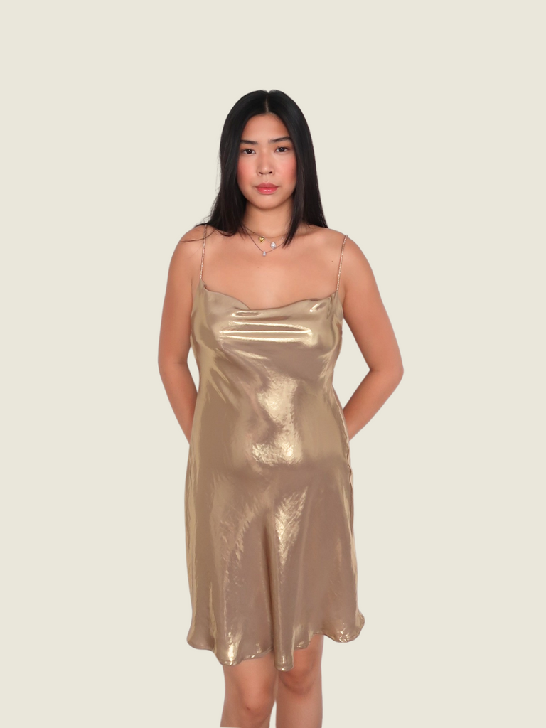 Zara Gold Dress