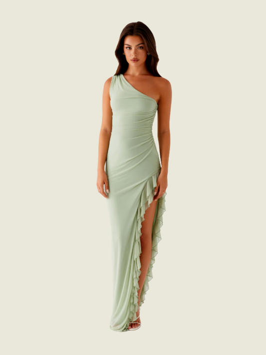 Peppermayo Clarence Maxi Dress in Sage