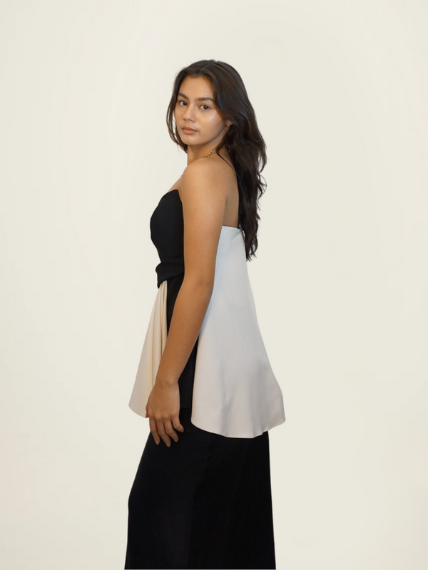 Mark Bumgarner Black and White Corset