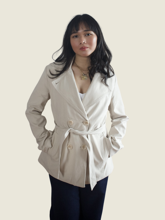 Dolce and Gabbana Light Brown Trench Coat