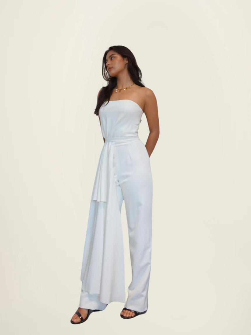 Sari Lazaro White Jumpsuit