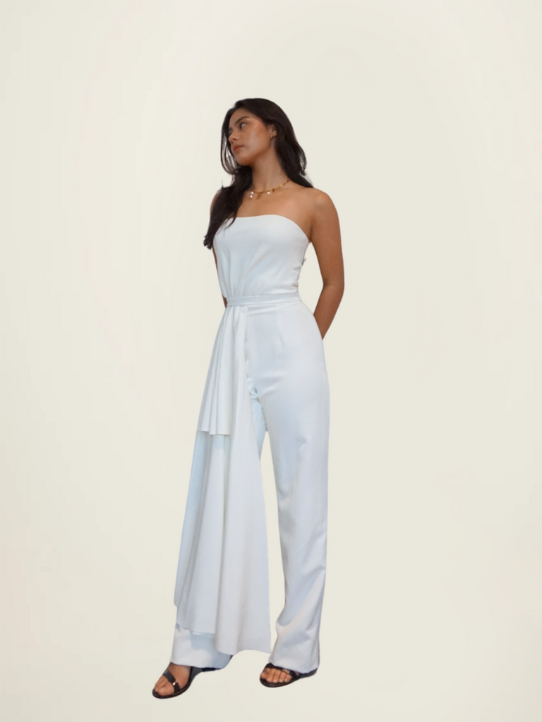Sari Lazaro White Jumpsuit