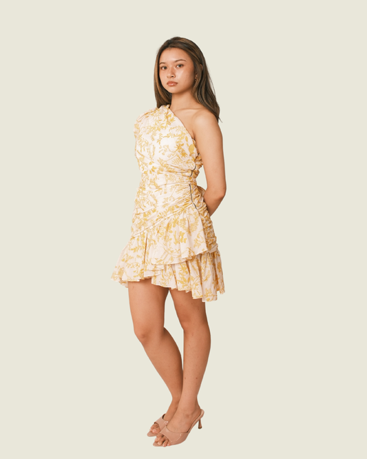 Charina Sarte Gypsy Naomi Off Shoulder Mini Dress