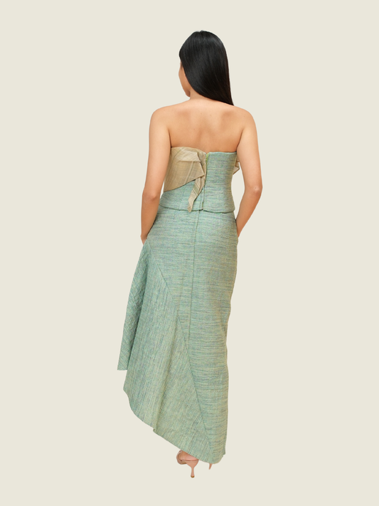 Rajo Laurel Terno Set with Piña accent