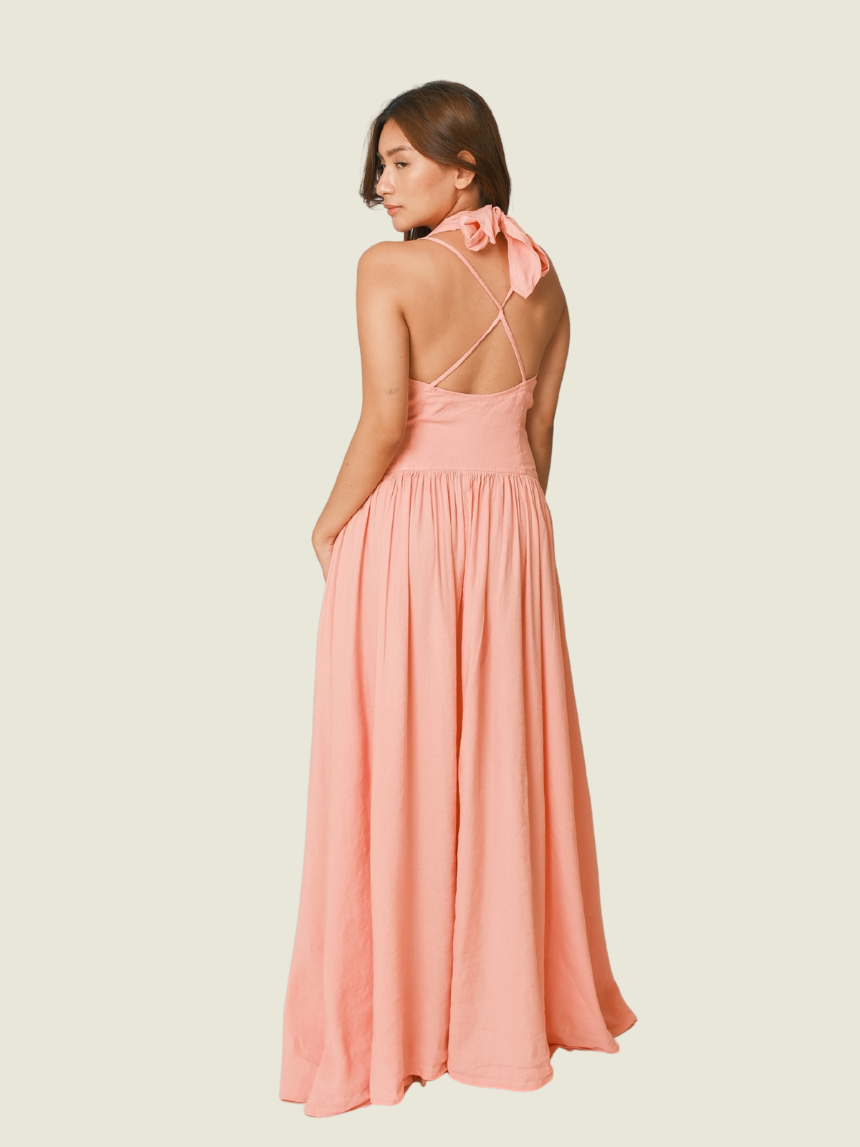 CULT GAIA Pink Maxi Dress