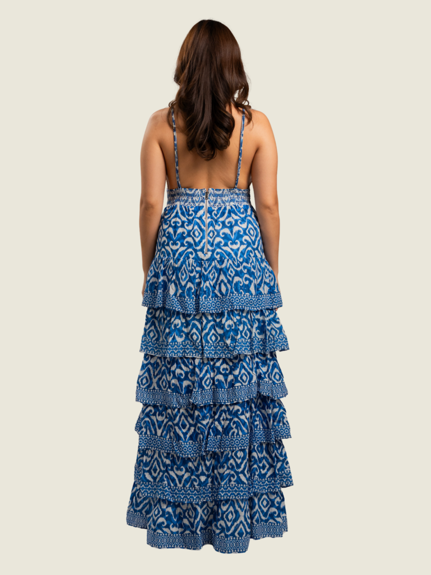 Alice and Olivia Tiered Maxi Dress