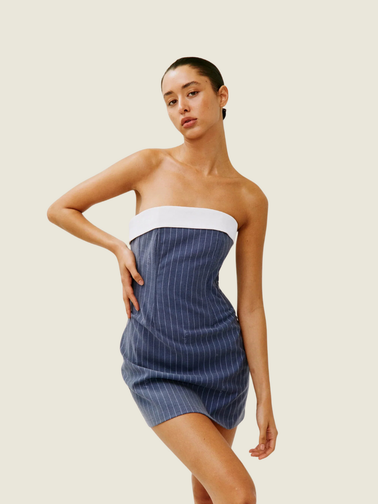 With Jean Chloe Corset Dress - Pin Me