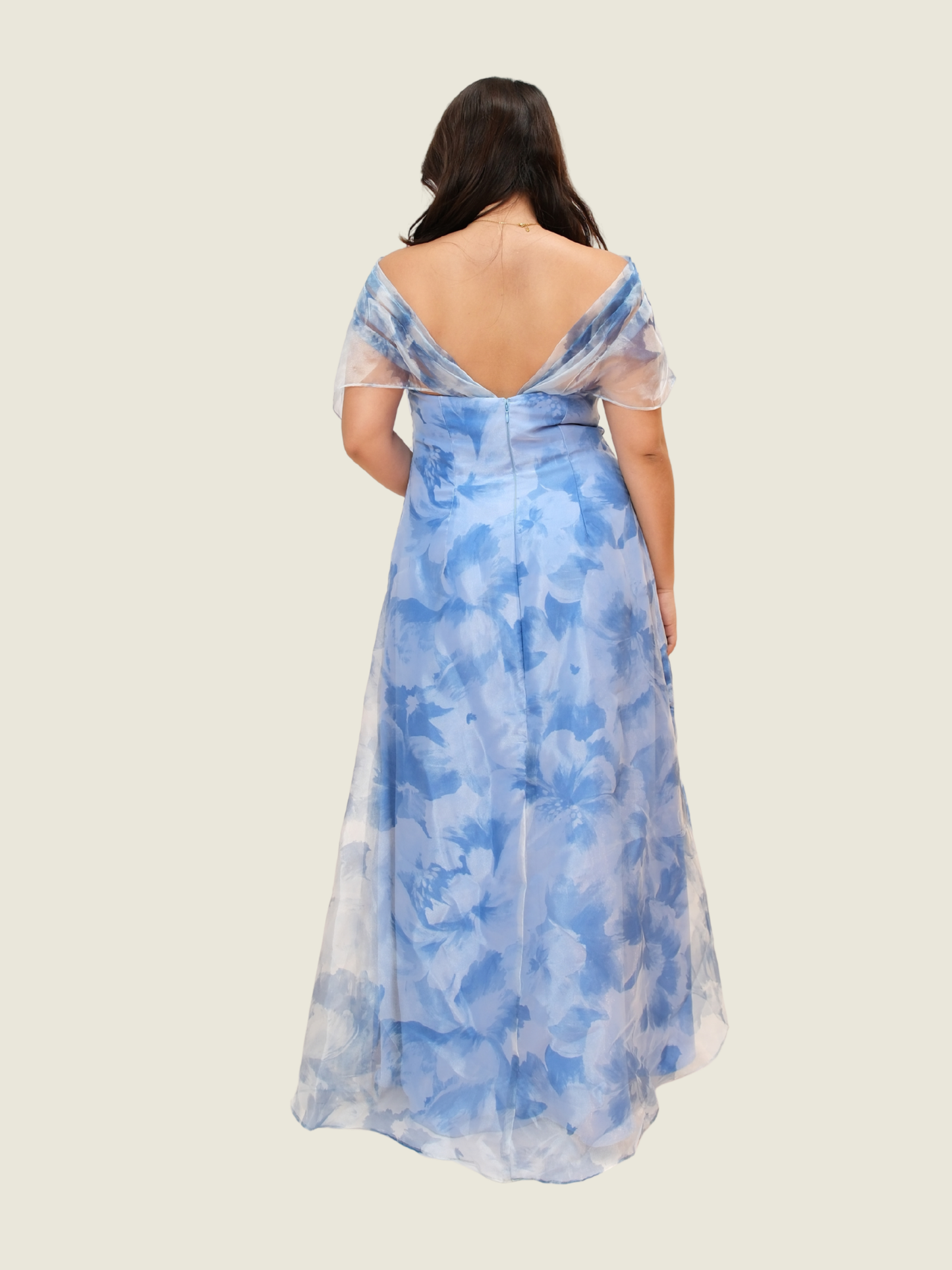 ByLatisha Studio Custom Blue Dress