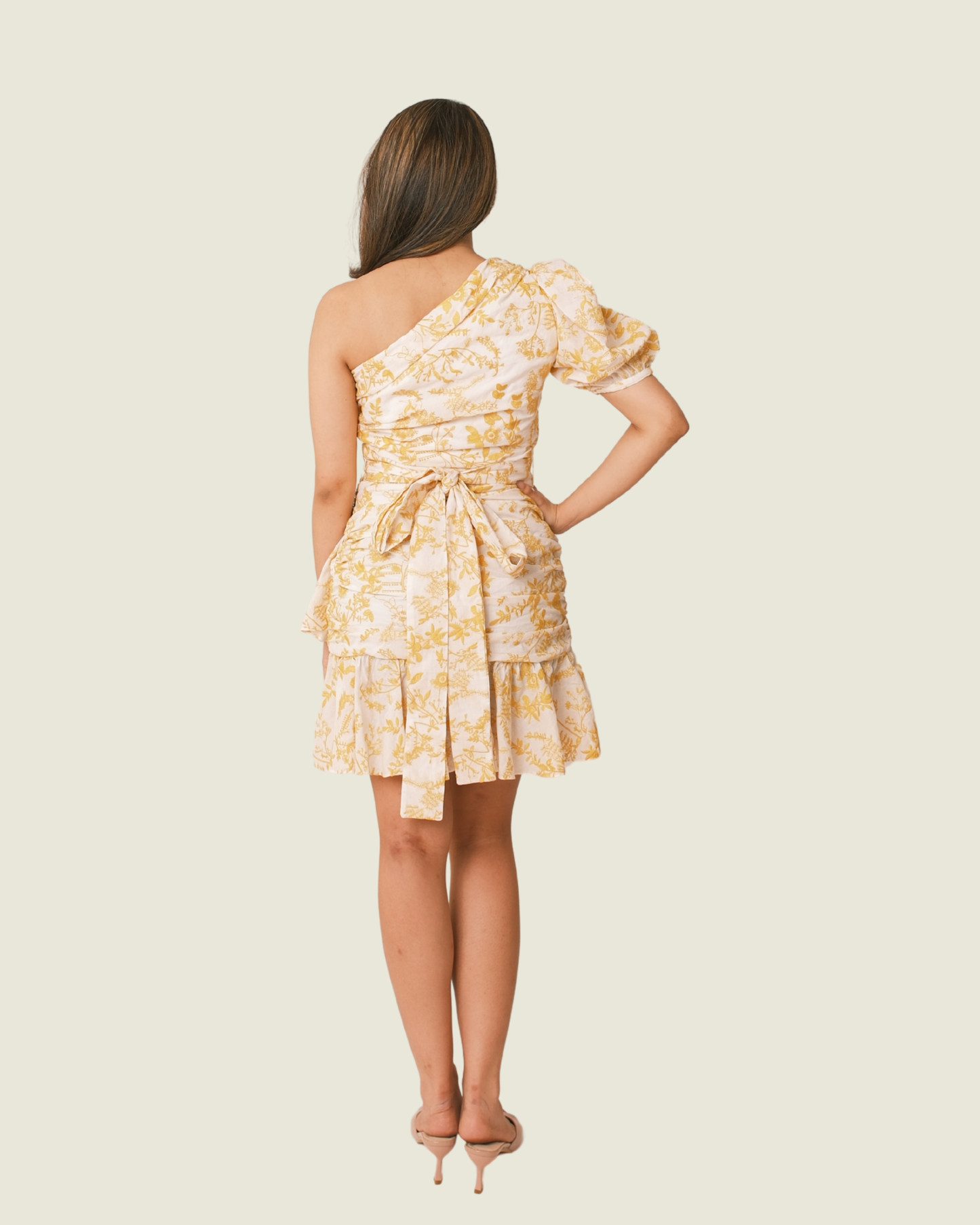 Charina Sarte Gypsy Naomi Off Shoulder Mini Dress