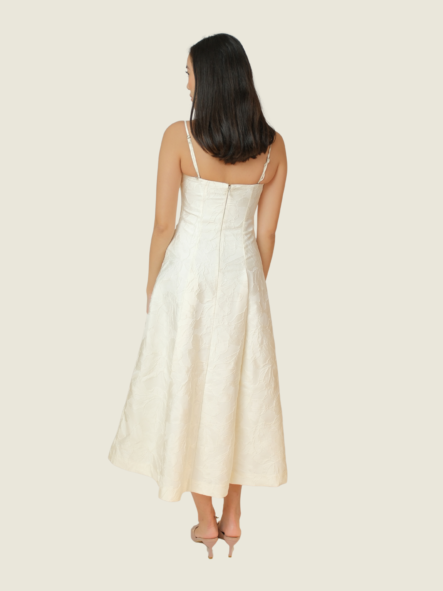 Ever New Charlotte Jacquard Midi