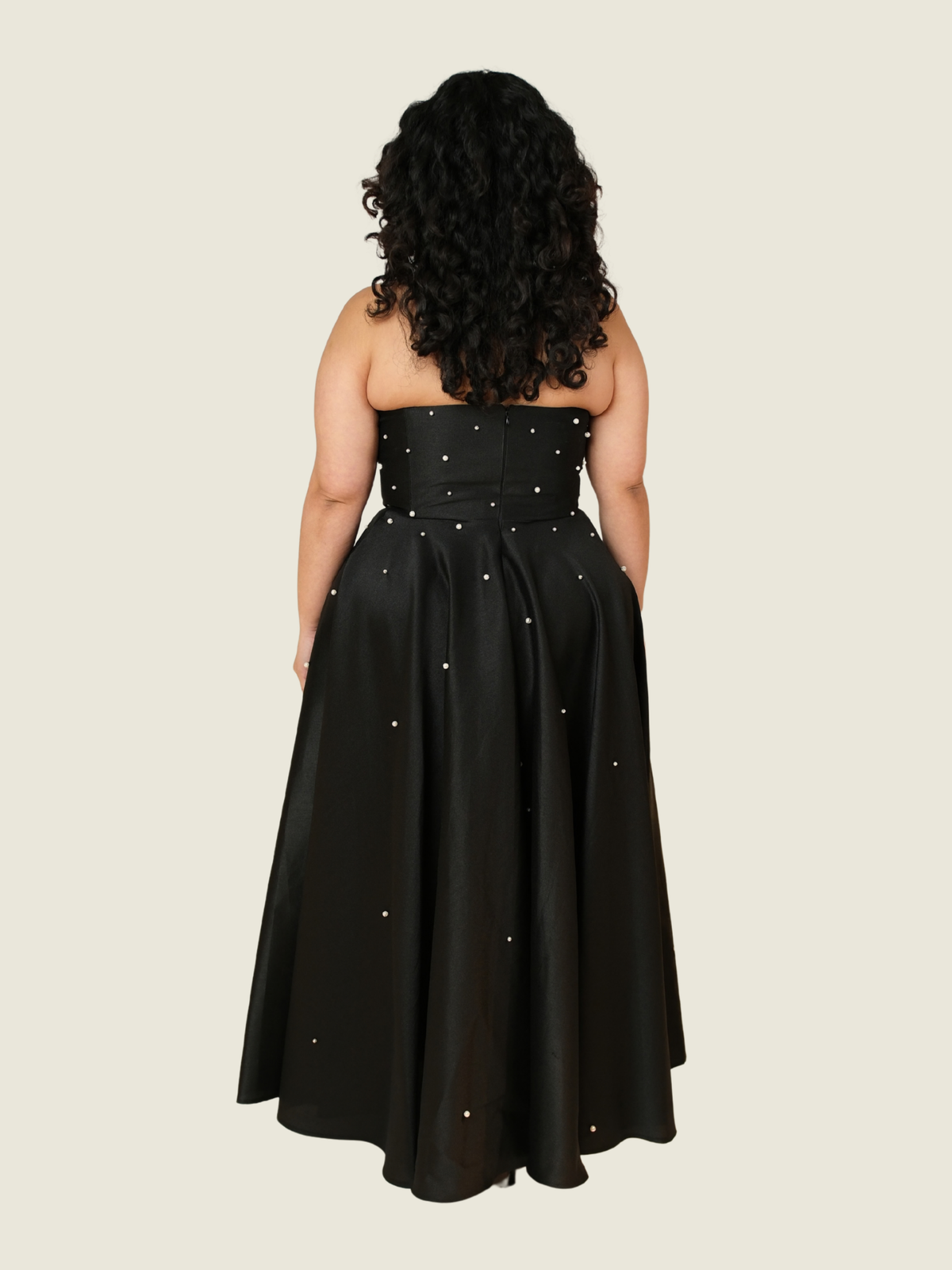 Julio Galerie 2-Way Filipiniana Dress in Black