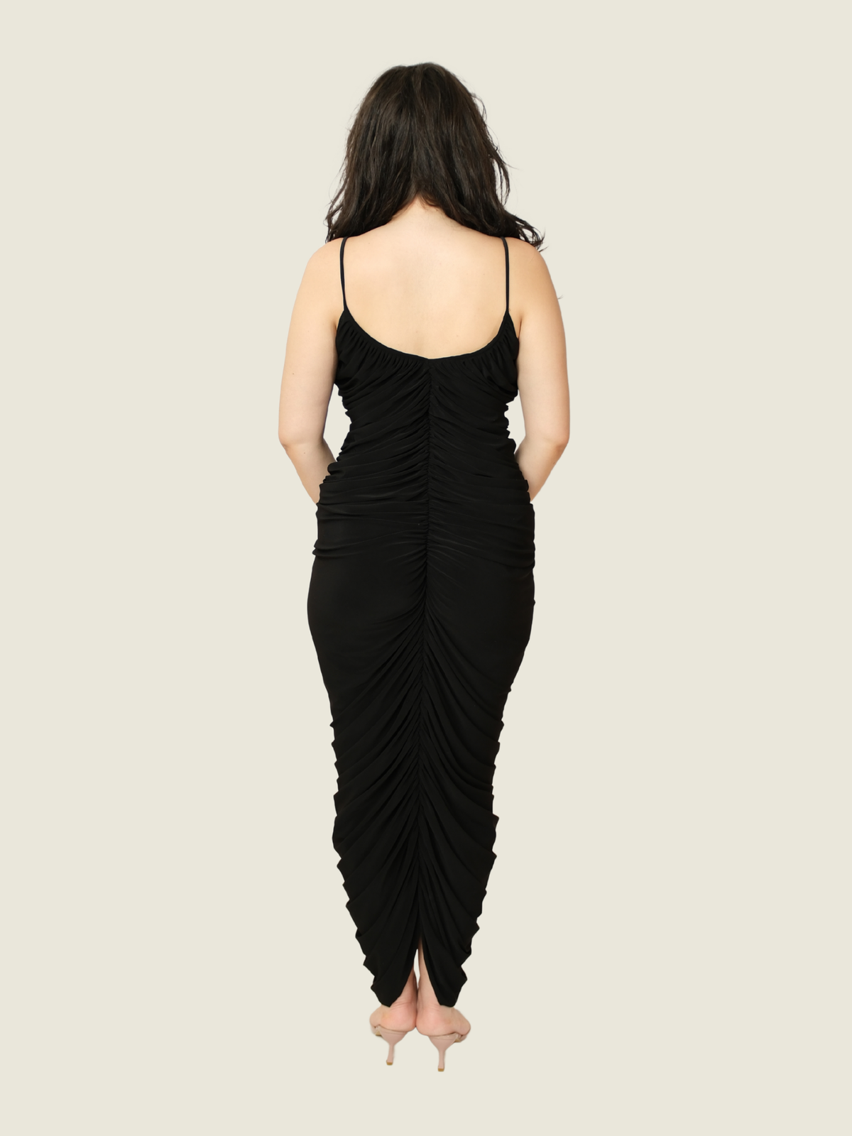 Norma Kamali Black Maxi Dress