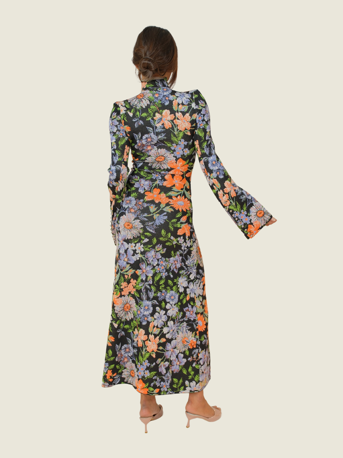 RABANNE X H&M Jacquard Knit Cut-Out Dress