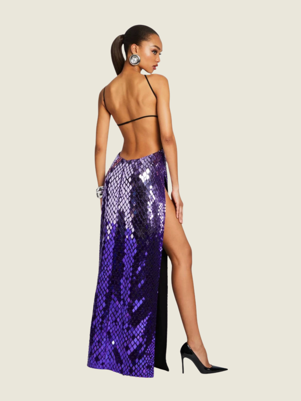 Retrofete Rachael Embellished Dress