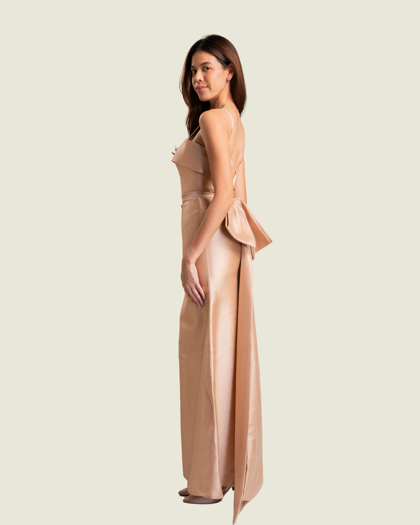 Teena Sabrina Pink Gown