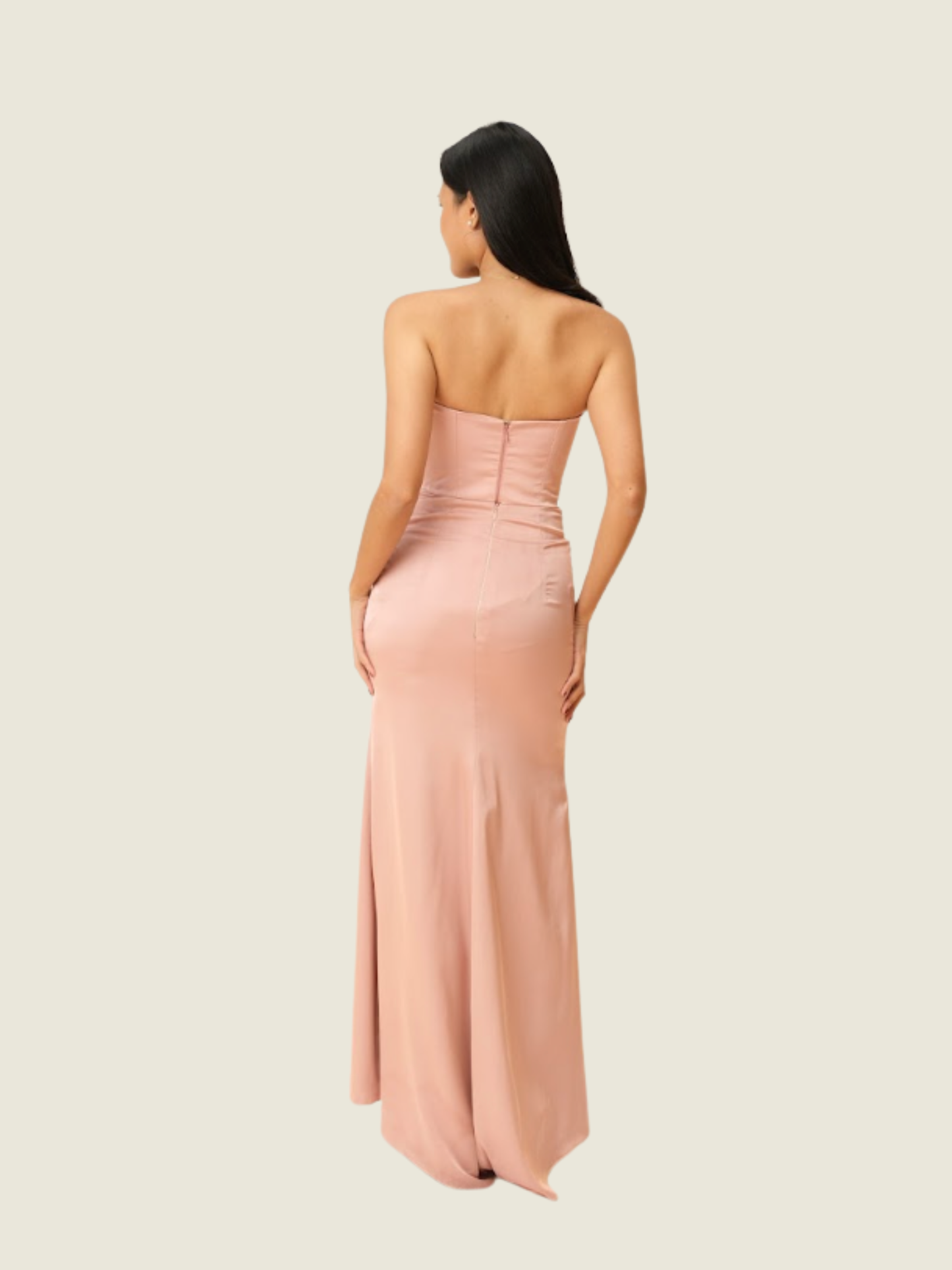 Vee Tan Studios Custom Pink Maxi Dress
