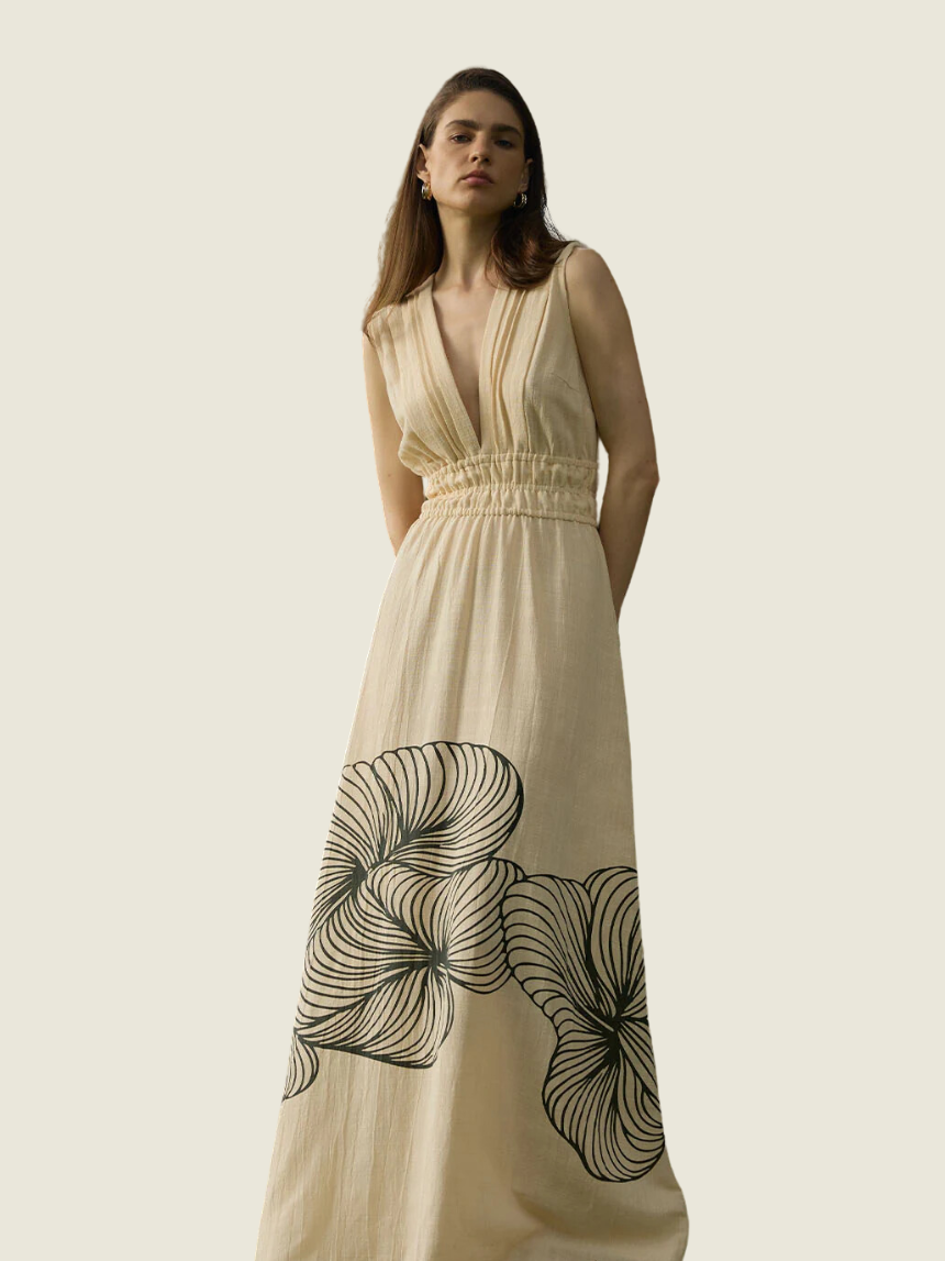 Uma and Leopold Eve Maxi Dress