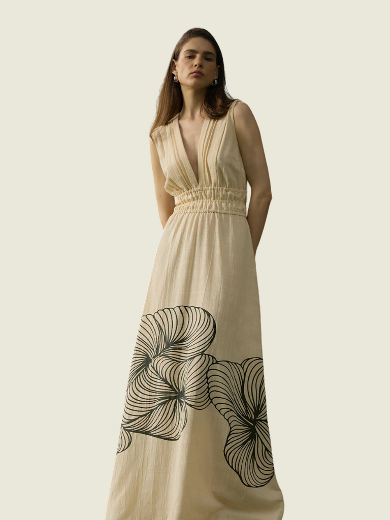 Uma and Leopold Eve Maxi Dress