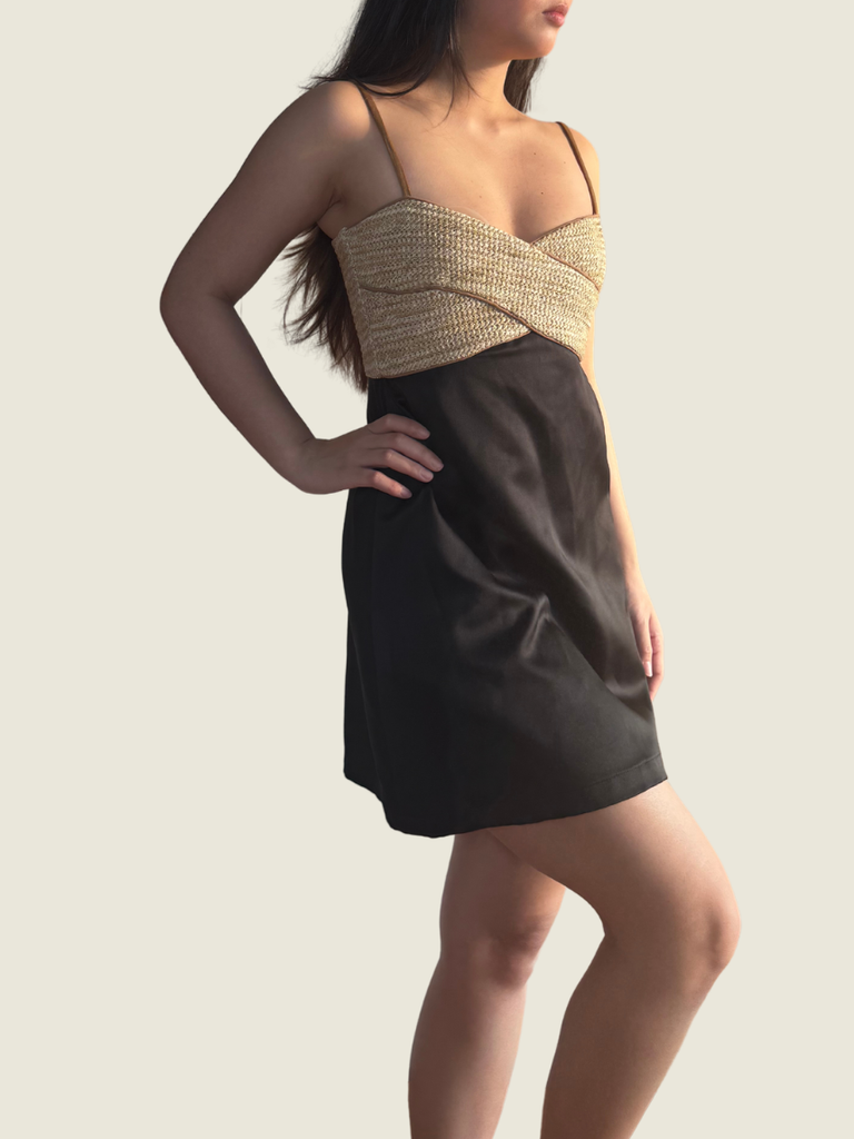 Rosanna Ocampo Bagatelle Black Mini Dress