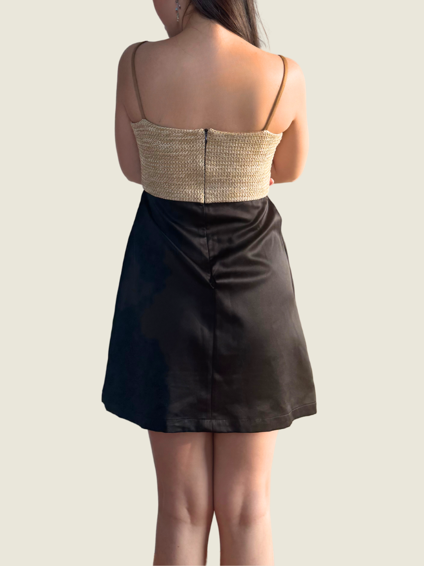 Rosanna Ocampo Bagatelle Black Mini Dress