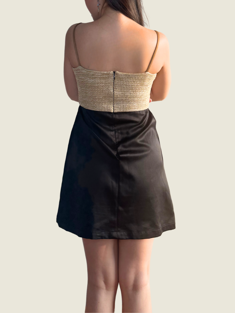 Rosanna Ocampo Bagatelle Black Mini Dress