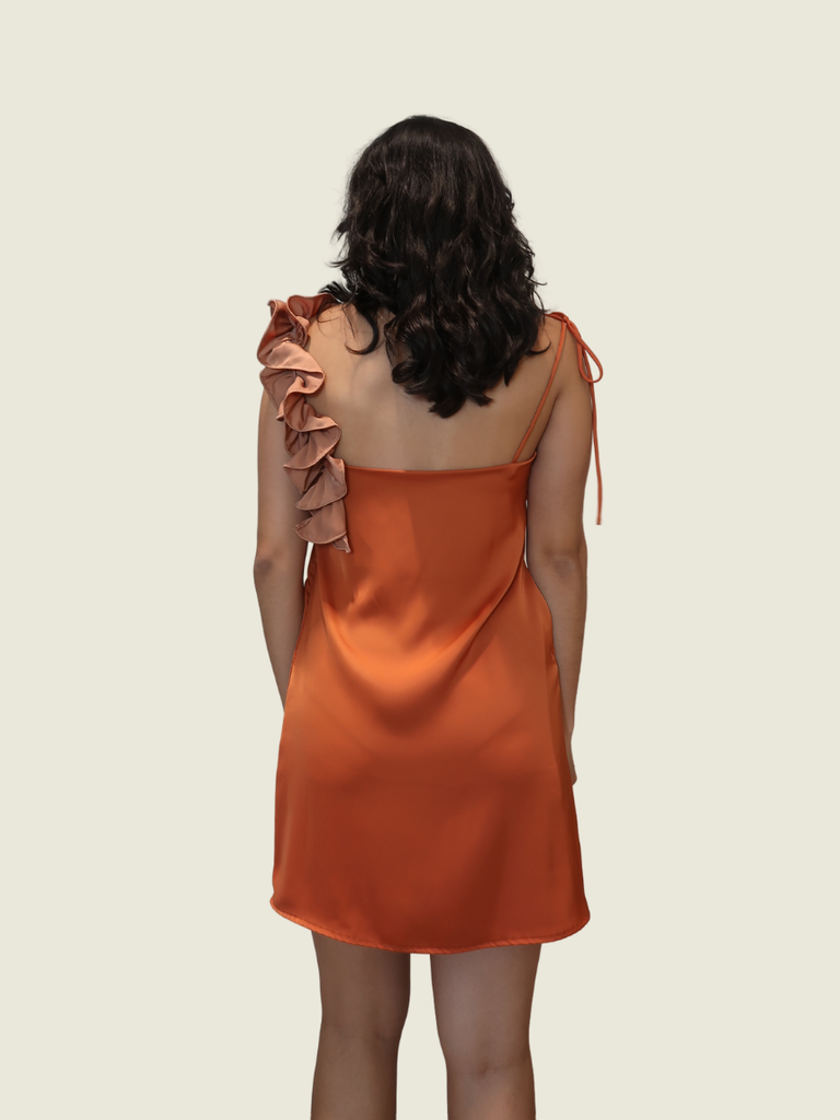 Pamela Ng Orange Dress
