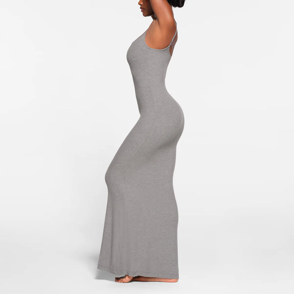 Skims Grey Soft Lounge Dress