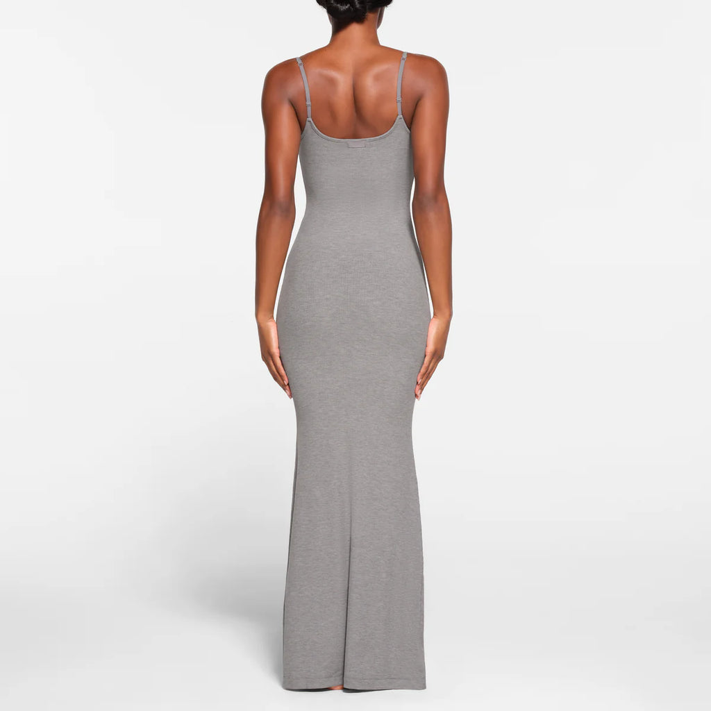Skims Grey Soft Lounge Dress