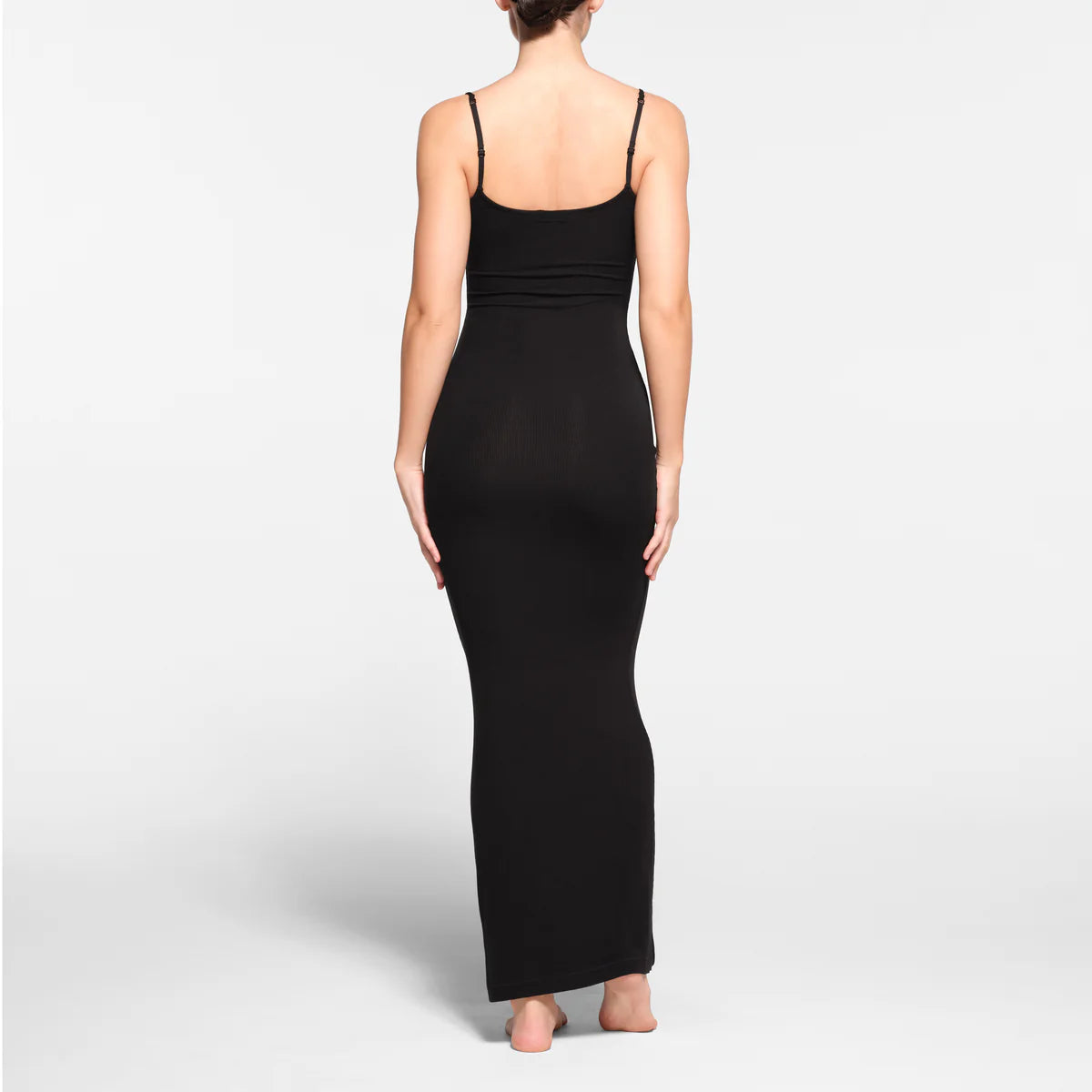Skims Black Soft Lounge Dress