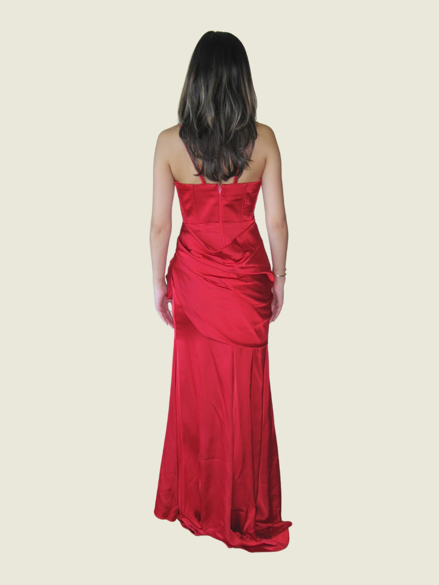 Anthony Ramirez Custom Red Gown