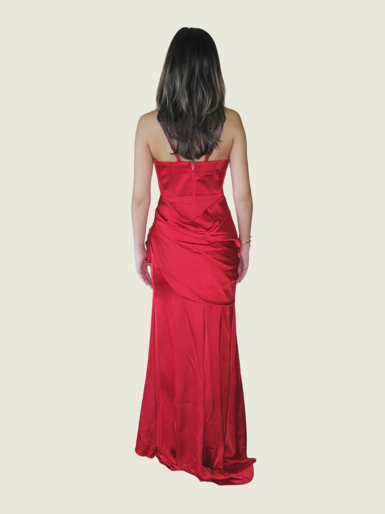 Anthony Ramirez Custom Red Gown