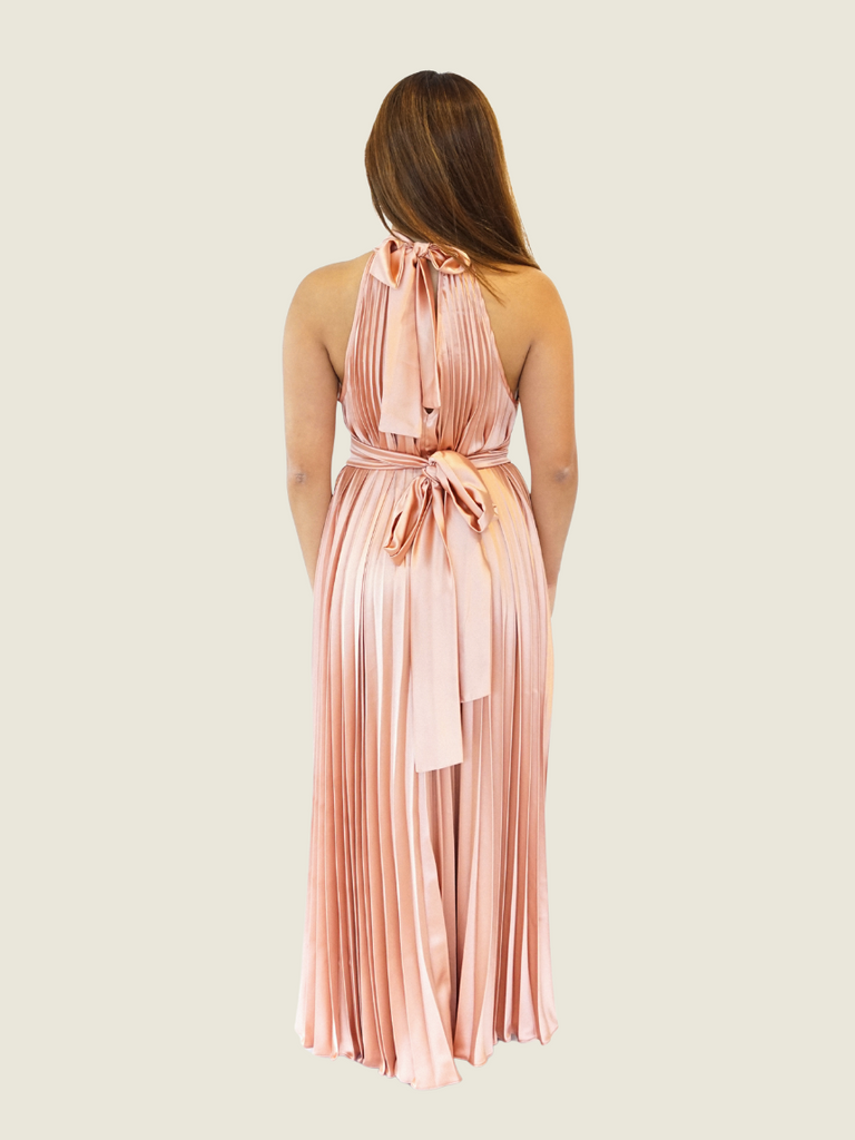 Apogee Coral Pink Tamsin Dress