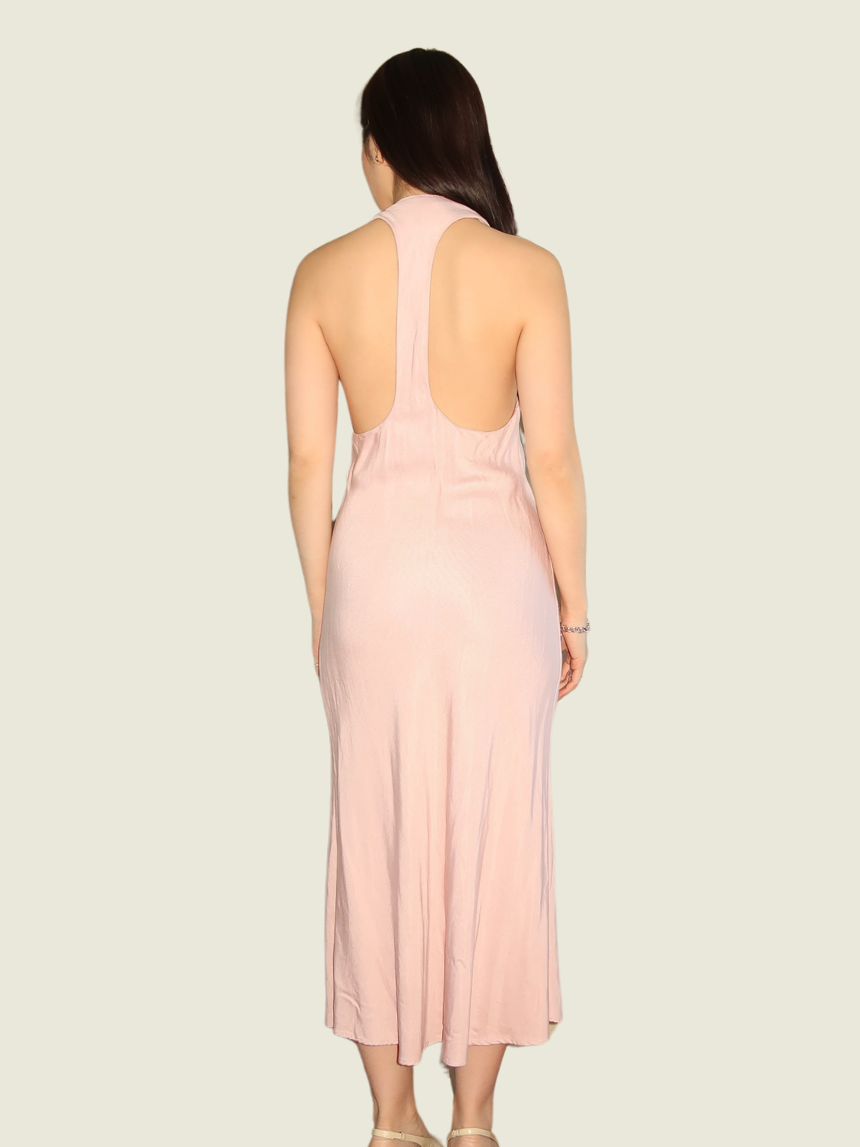 Araw the Line Pink Melfi Maxi Dress