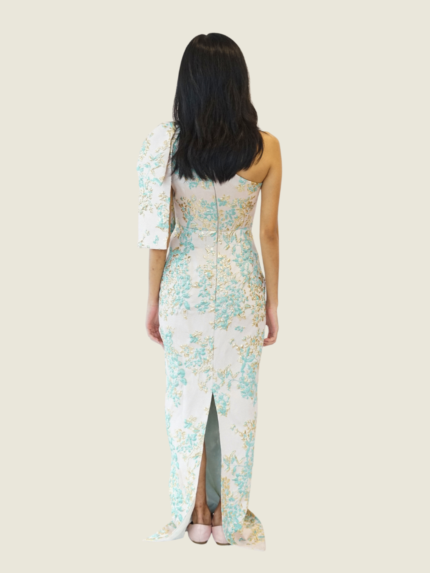 Debbie Co Custom Floral Gown