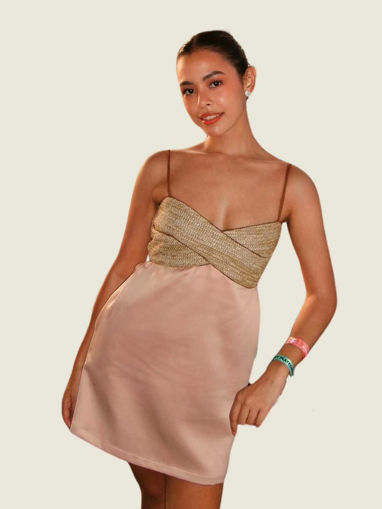 Rosanna Ocampo Bagatelle Pink Mini Dress