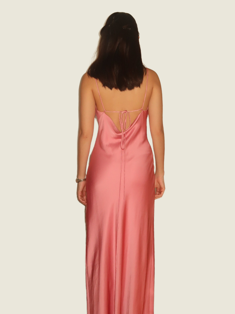 Ever New Pink Satin Dress