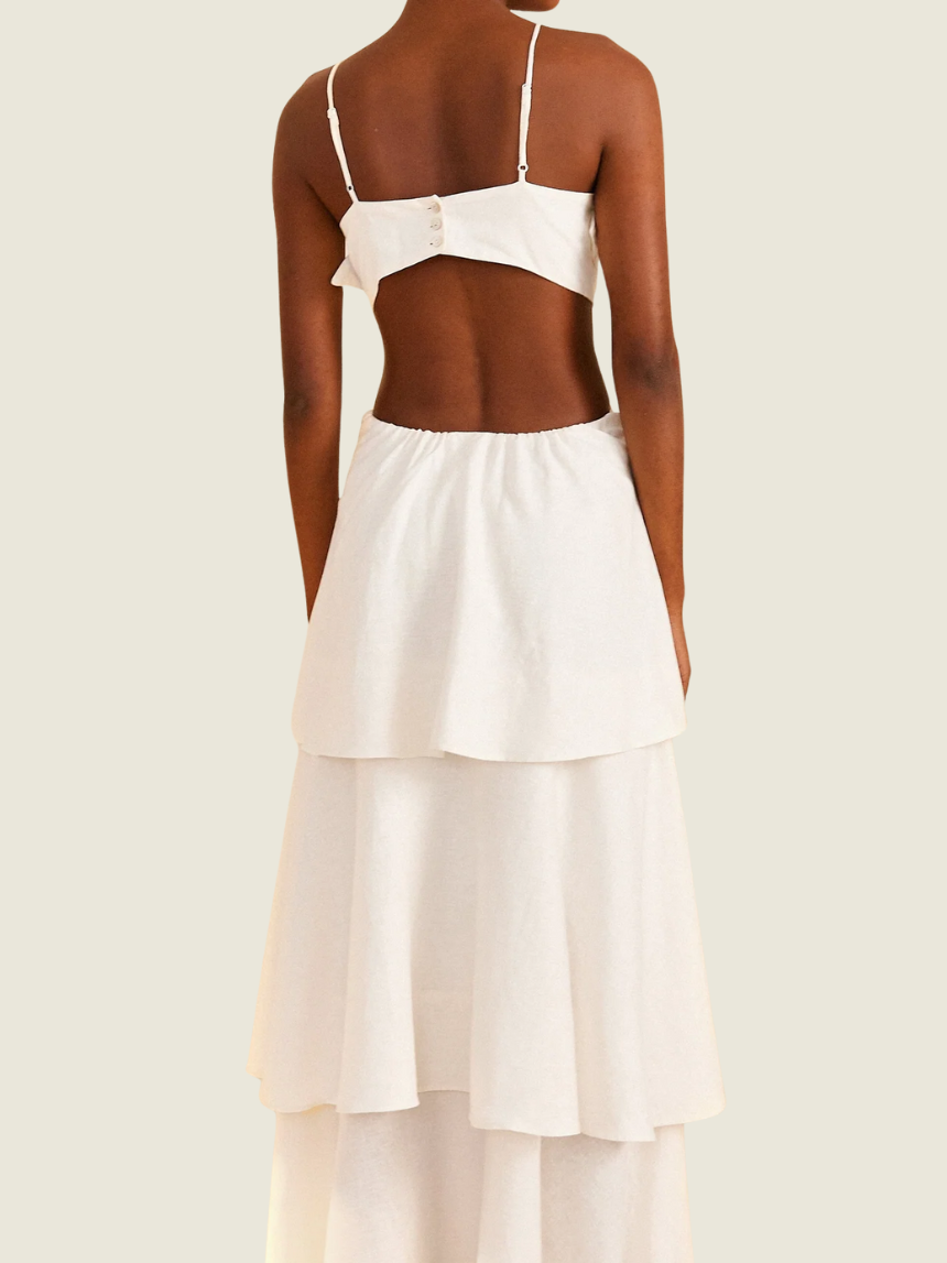 Farm Rio Flower Maxi Dress