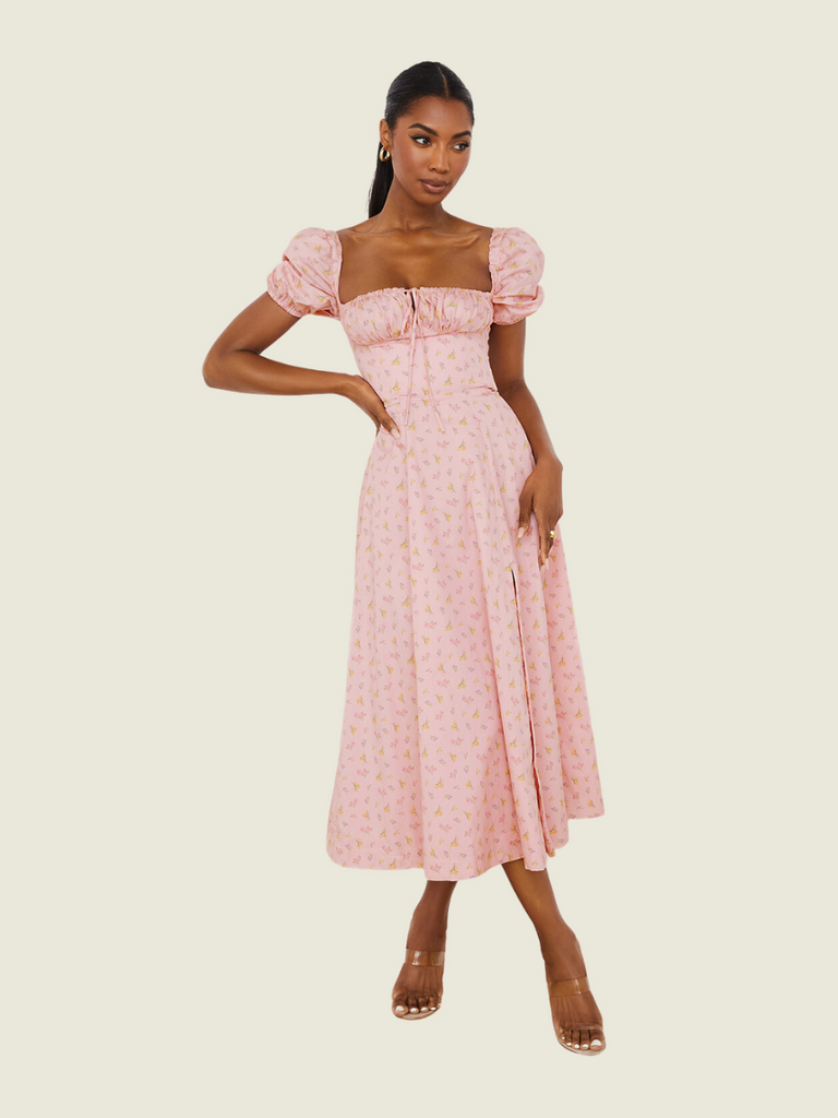 House of CB Pink Tallulah Dress