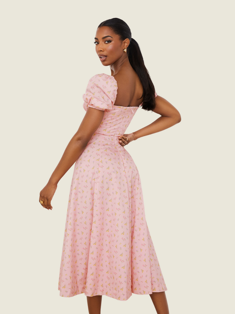 House of CB Pink Tallulah Dress
