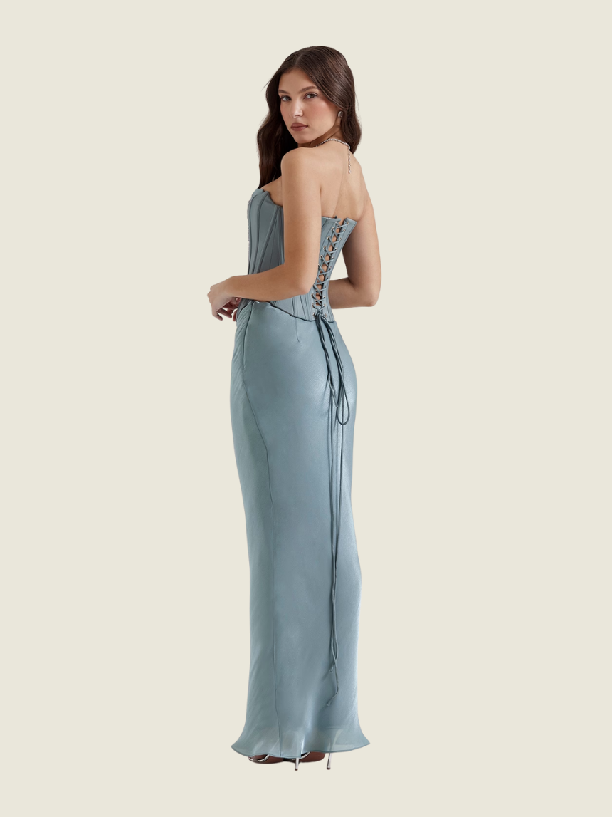 House of CB Nastassia Corset Top and Amadi Maxi Skirt