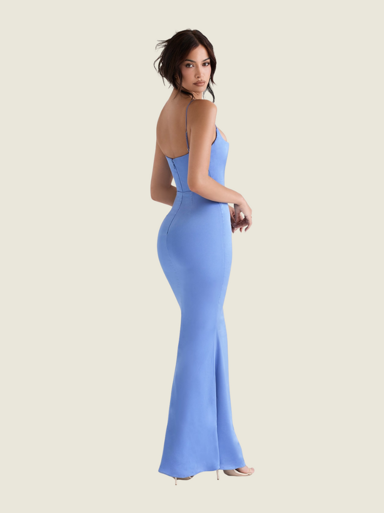 House of CB Olivette Dress in Periwinkle