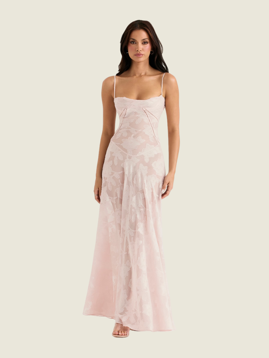 House of CB Pink Seren Dress
