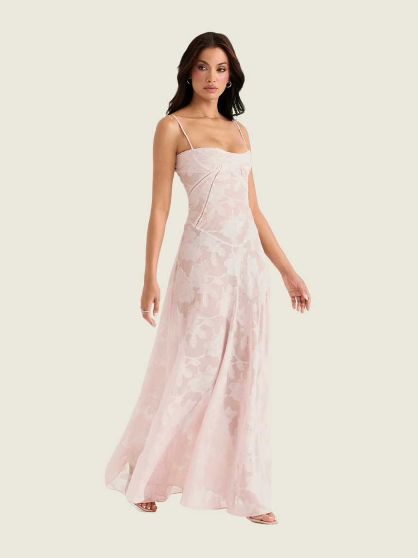 House of CB Pink Seren Dress