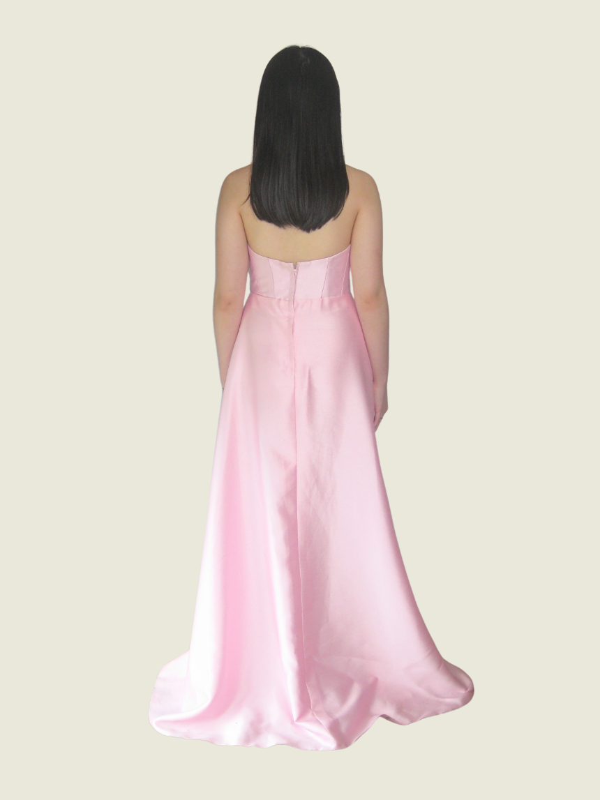 Marc Soliven Ngan Custom Pink Tube Gown