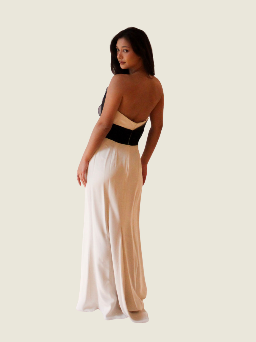 Marchesa Notte Tube Gown