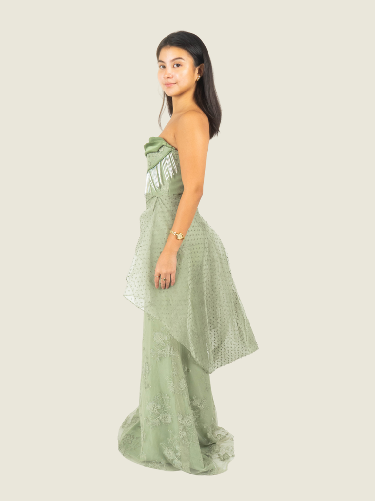 Martin Bautista Custom Green Gown